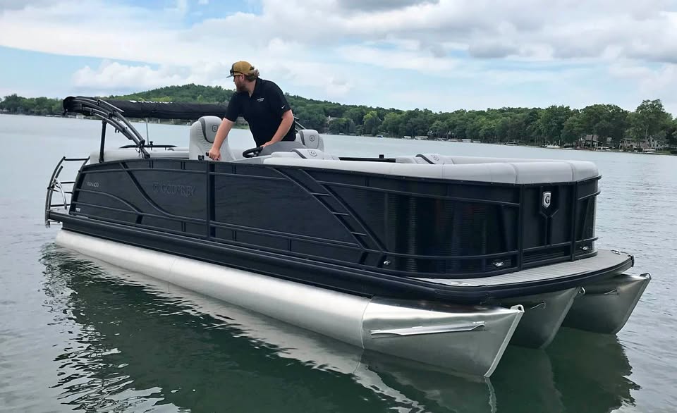 2021 Godfrey Monaco 235 SB Tritoon 200hp for sale in Wolverine Lake, MI
