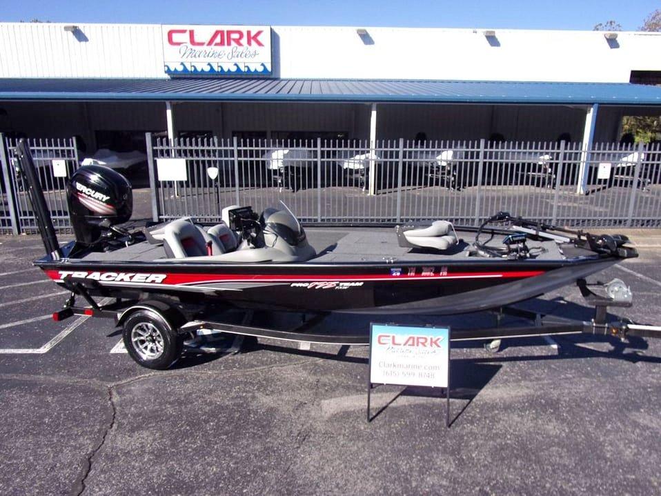 2017 Tracker 175 TXW with Mercury 75 4-stroke, brand new carpet, Garmin 93 SV and Power Pole for sale in Franklin, TN