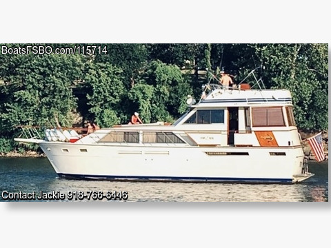 1982 Uniflite Motor Yacht — 46ft for sale in Lake Eufaula, Oklahoma