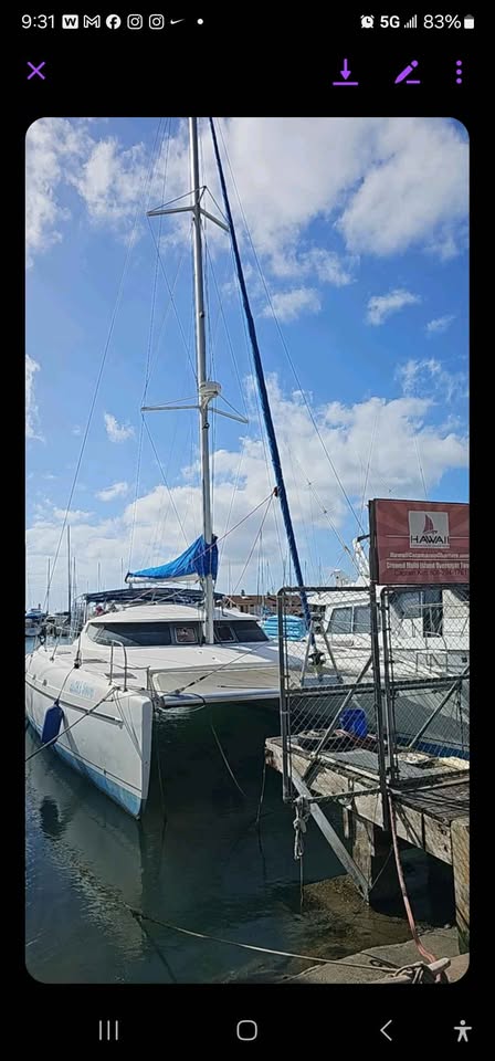 2001 Catamaran by FOUNTAINE PAJOT 46 bahia for sale in Honolulu, HI