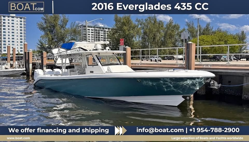 2016 Everglades 435 cc for sale in Pompano Beach, FL