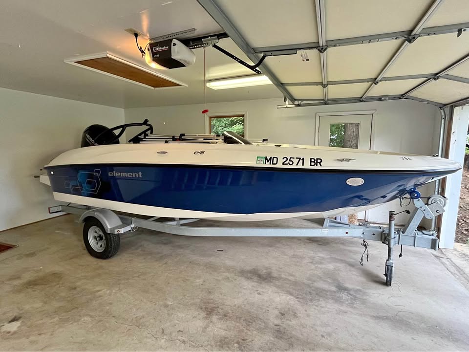 Mint Condition 2021, E18 Bayliner, Element 18’, 24.5 hours for sale in Churchville, MD
