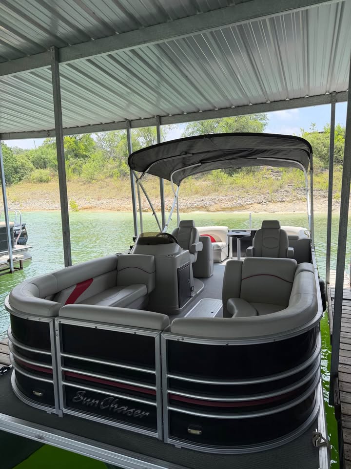 2017 Sunchaser Tritoon Sport with Mercury 200 Trailer Included! for sale in Volente, TX
