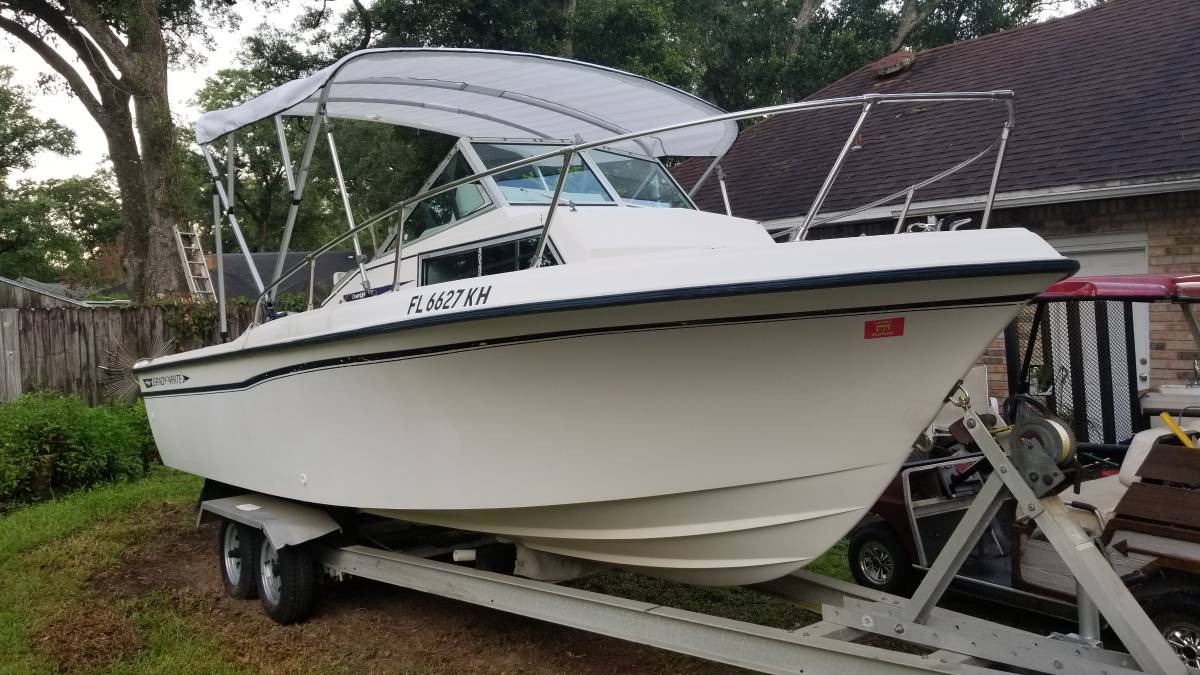 Grady White Overnighter 20' with F115Hp 4 Stroke Yamaha outboard for sale in PENSACOLA