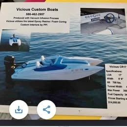 2005 vicious catamaran boat for sale in Toms River, NJ