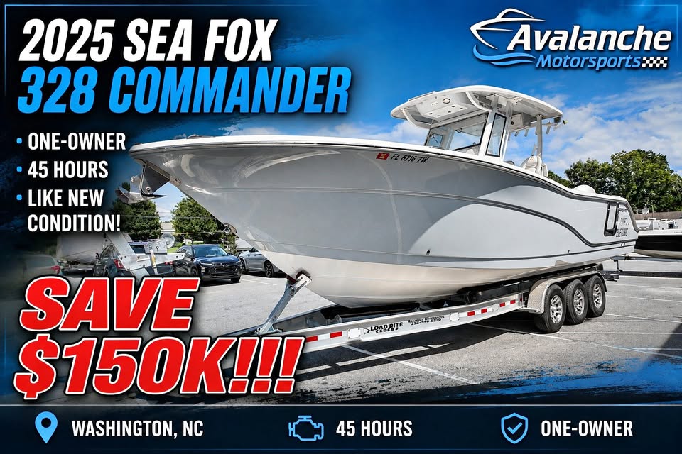 2025 Sea Fox 328 Commander ****Huge Savings**** for sale in Charleston, SC