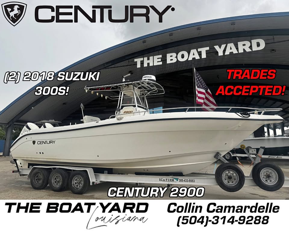 2004 Century 2900 REPOWERED 2018 SUZUKI 300s for sale in Marrero, LA