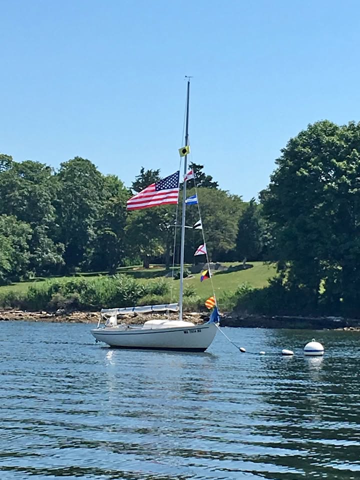 Bullseye Sailboat with Trailer for sale in Fairhaven, MA