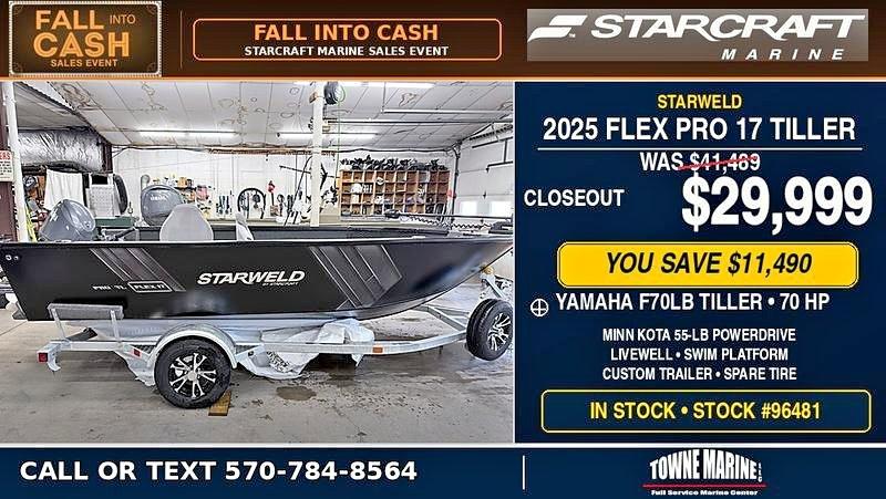 2025 Starweld Flex Pro 17 Tiller for sale in Bloomsburg, PA