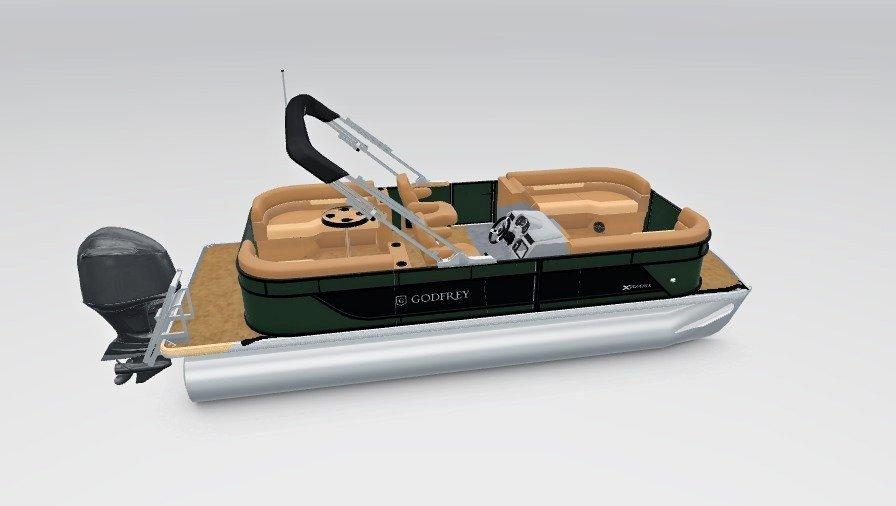 2027 Godfrey Xperience 22' Split Bench Pontoon - 2286 SBX for sale in Smyrna, GA