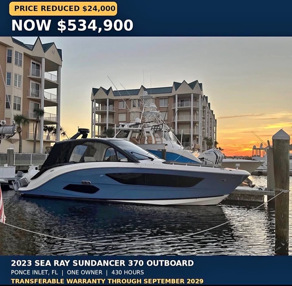 2023 Searay Sundancer 370 OB Coupe for sale in Port Orange, FL