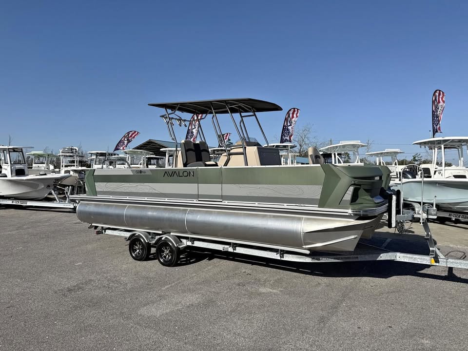 2025 Avalon GS GEO FISH 25 T TOP-TRITOON-200HP 0 Hours for sale in Stapleton, AL