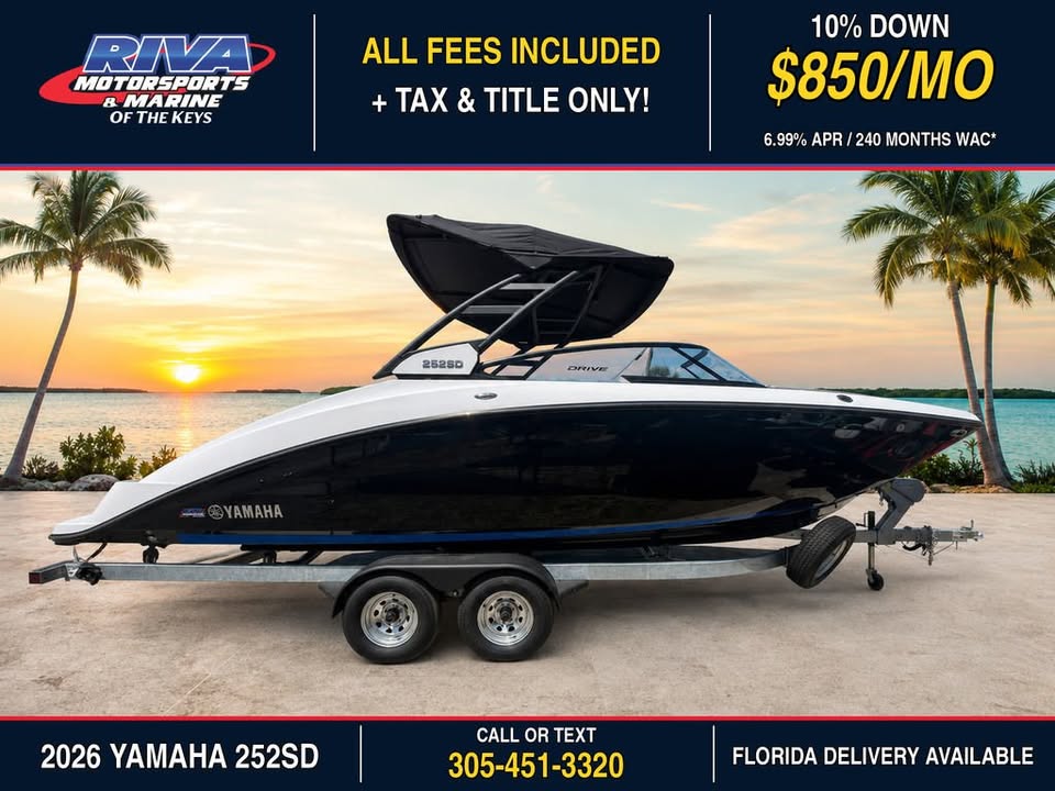 2026 Yamaha Boats 252SD for sale in Key Largo, FL