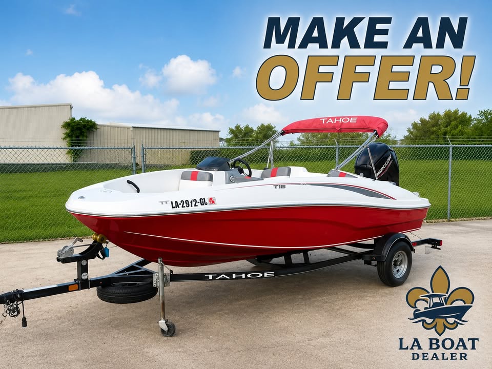 2020 Tahoe t16 bow rider bay boat for sale in New Orleans, LA