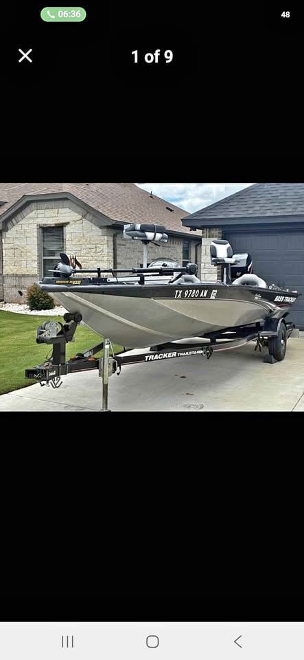 2008 bass tracker 190 with 90hp mercury trade for a rock buggy for sale in Ardmore, OK