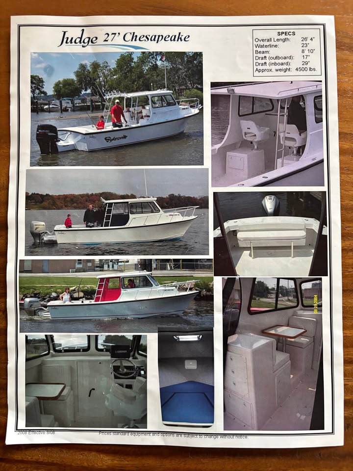 Judge 27' Chesapeake Boat for sale in Lancaster, VA