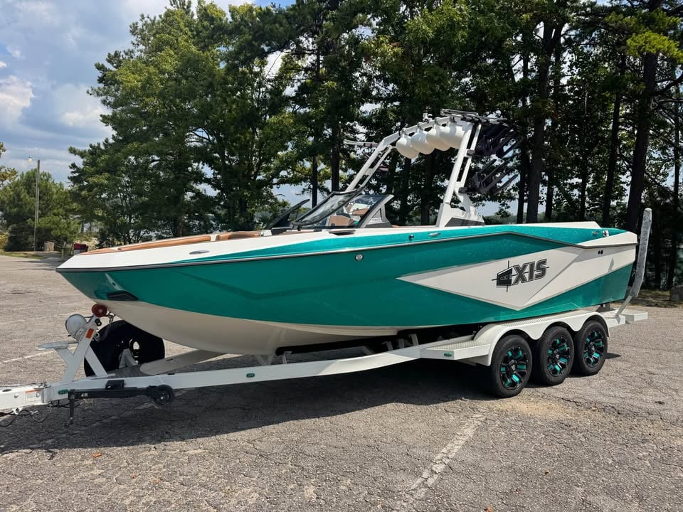 2023 AXIS T250 - MASSIVE LAYOUT - MATCHING TRIPLE AXLE TRAILER for sale in Flowery Branch, GA