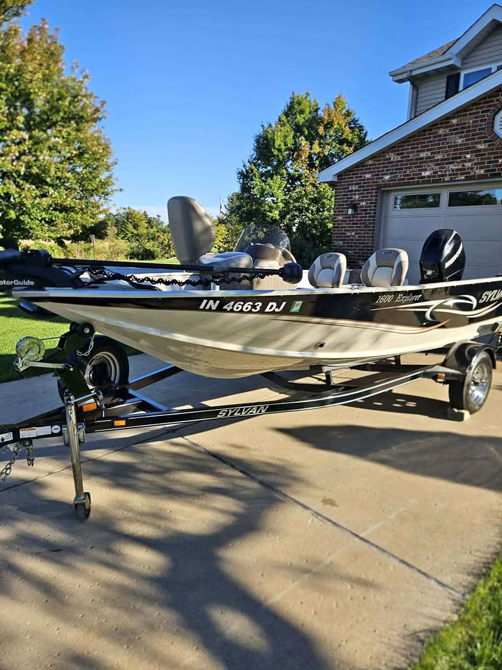 2008 SLYLAN 1600 EXPLORER W/50HP 4 STROKE for sale in St John, IN