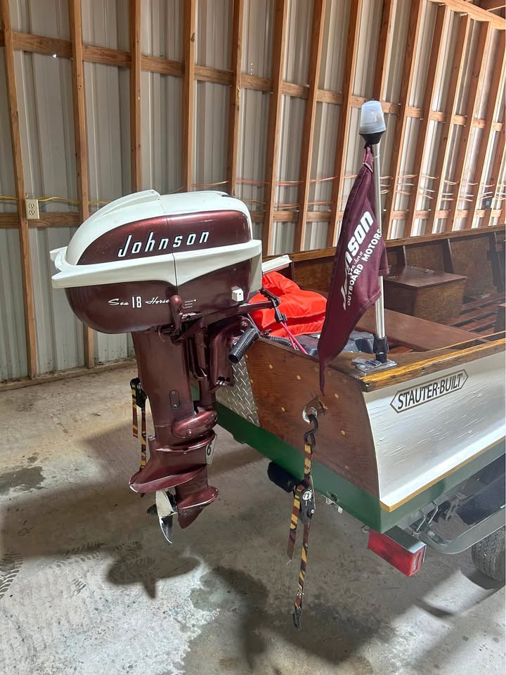 1963 Stauter Built boat with 1957 Johnson motor for sale in Sunset, LA