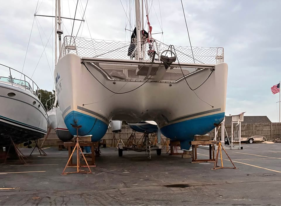 Lightning damaged 2011 Lagoon 400 Catamaran (owners version) for sale in Fairhaven, MA
