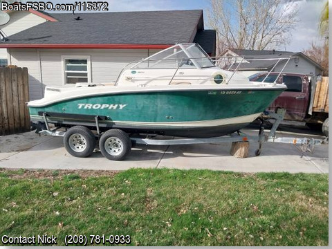 2005 Trophy Fisherman 1952 — 19ft for sale in Boise, Idaho