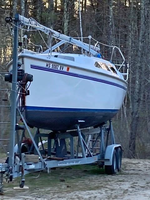 2003 Sailboat-Catalina 250 Wing Keel with Trailer for sale in Newburyport, MA