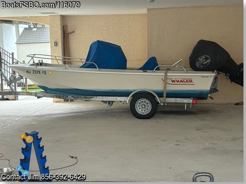 1990 Boston Whaler Newport Montauk — 17ft for sale in Margate City, New Jersey