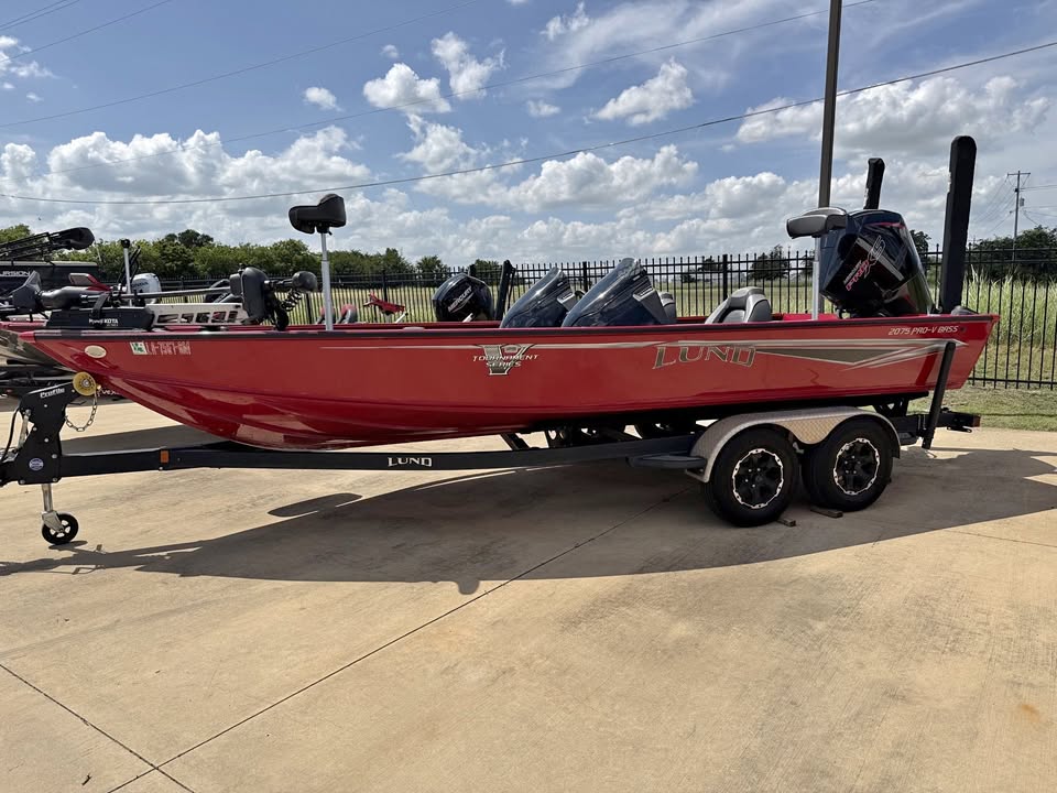 2020 Lund | 2075 ProV Bass | Loaded, Serviced, Ready for sale in Sanger, TX