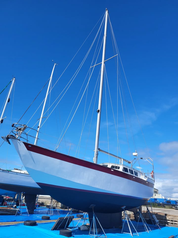 1980 Kanter Marine staysail cutter steel sailboat for sale in Deer Island, OR