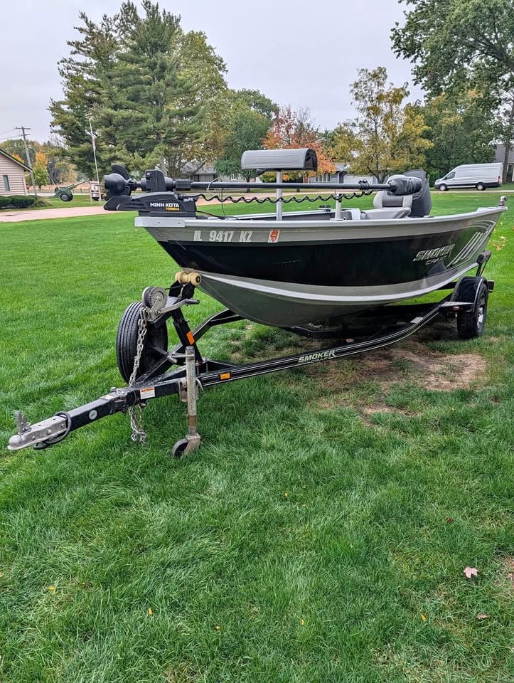 2019 SmokerCraft Adventurer 160 T – 60 HP Mercury – Indoor Stored for sale in Big Rock, IL