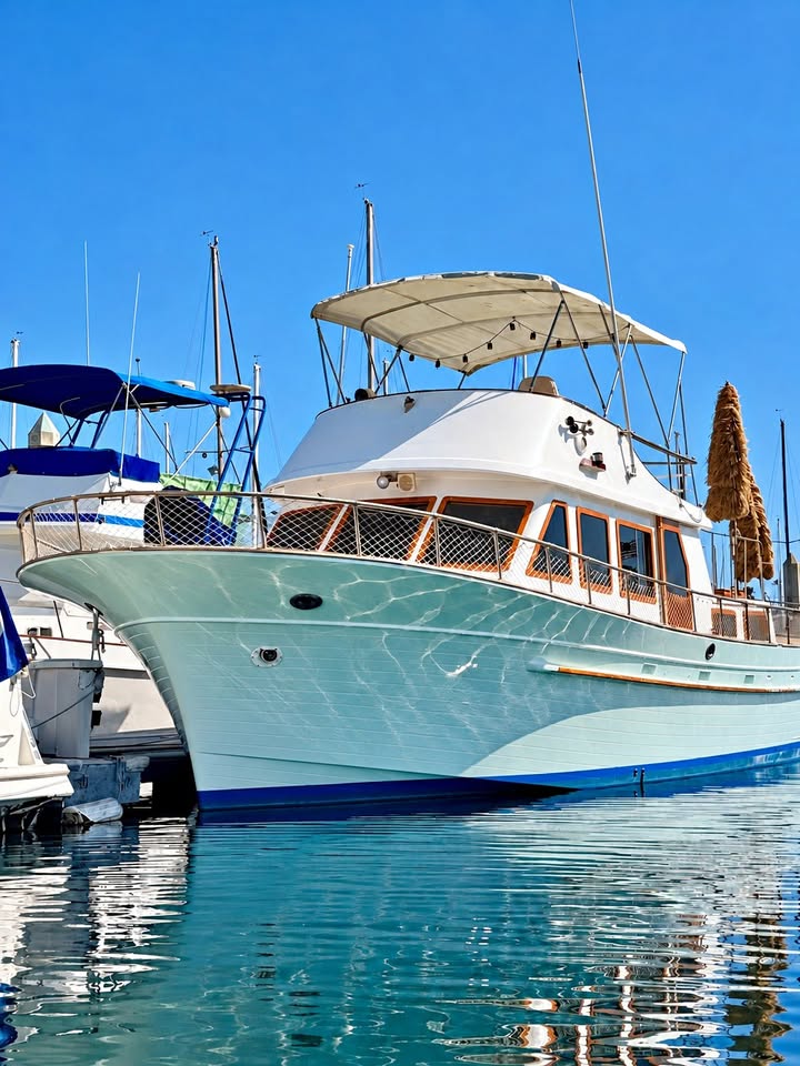 1979 Kha Shing 43 Double Cabin Trawler for sale in Redondo Beach, CA