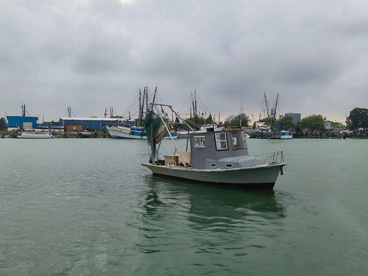 Lafette skiff shrimp boat for sale in Brownsville