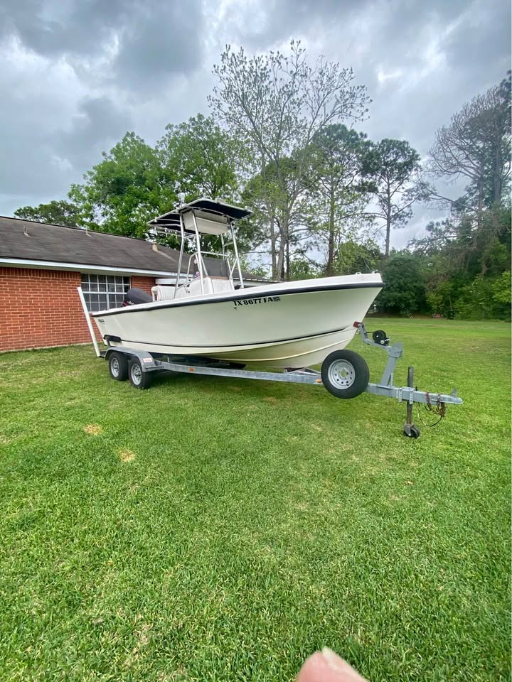 1996 MAKO 19ft boat 130 JOHNSON for sale in Santa Fe, TX