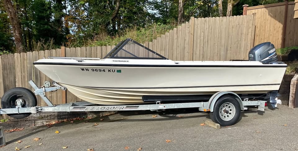 1986 Tiderunner 18' runabout for sale in Kenmore, WA