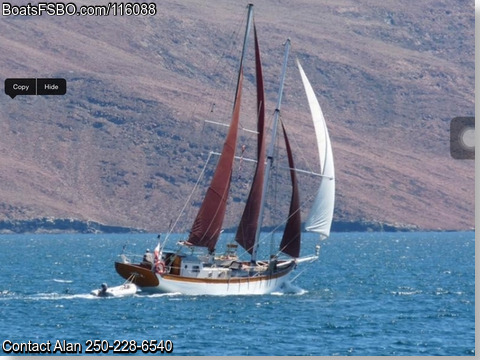 2009 Wood Schooner Culler Macdonald — 57ft for sale in Mulege, BCS,, Mexico