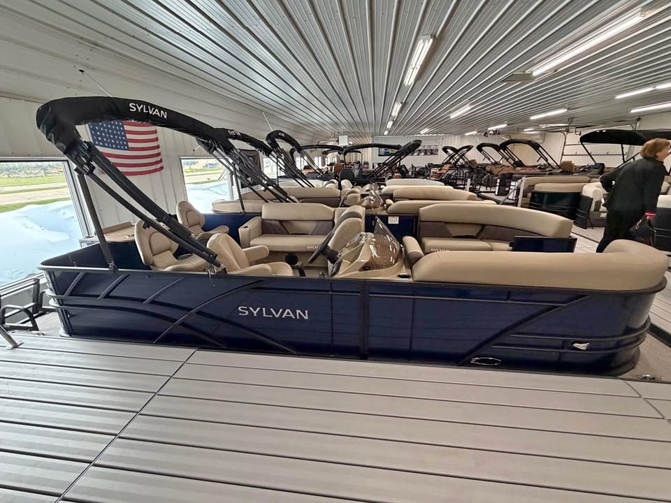 2027 Sylvan 820 Party Fish Pontoon Mercury 50 for sale in West Bend, WI