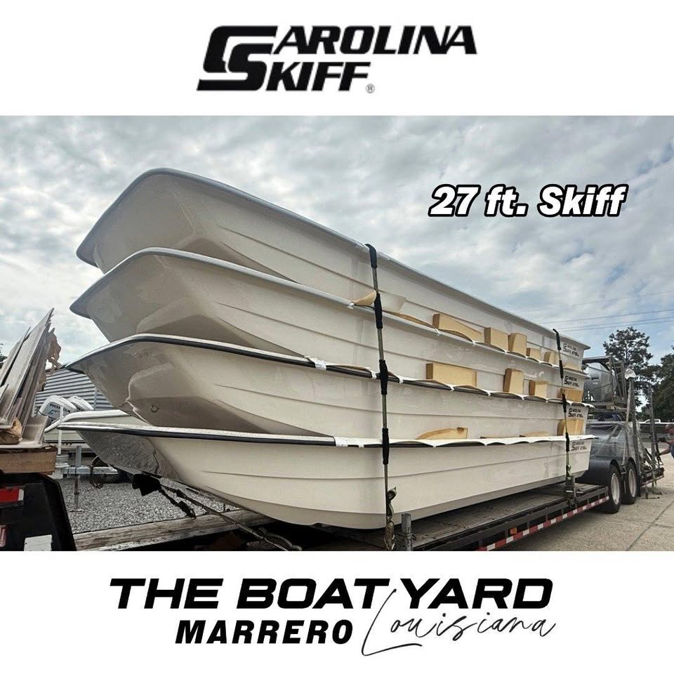 2027 NEW CAROLINA SKIFF 2790 FLAT Crabbing Camp Utility Boat For Sale for sale in Marrero, LA
