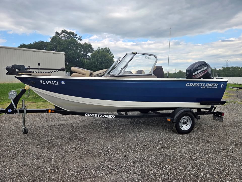 2016 Crestliner Fish Hawk 1650 W/T for sale in Boiling Springs, SC