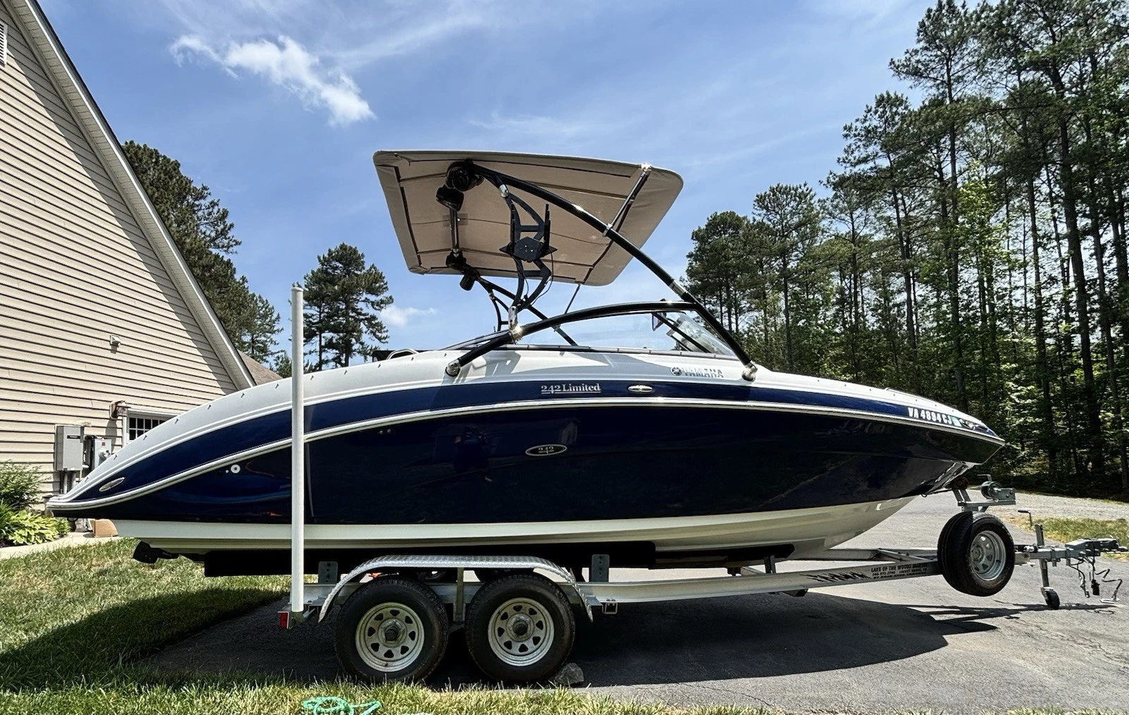 Used Blue 2011 Yamaha 242 Limited S Boat With 271 Hrs for sale in United States