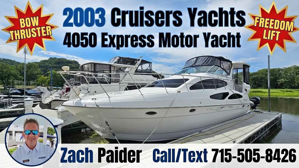 2003 Cruisers Yachts 4050 Express Motor Yacht for sale in Red Wing, MN