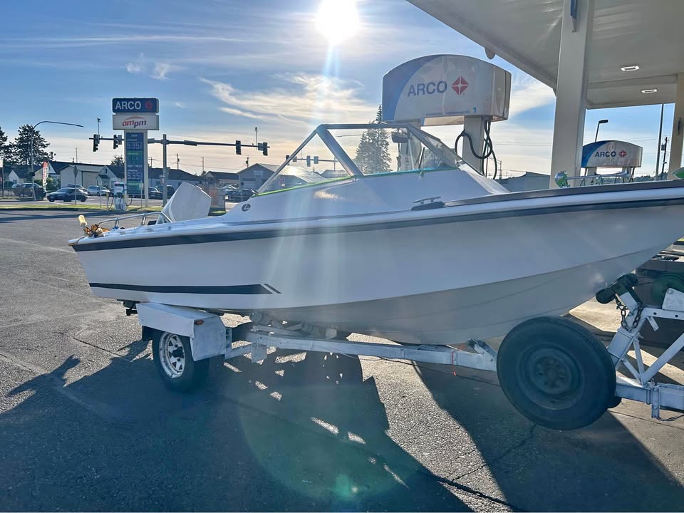 Force 85 HP Boat with Trailer for sale in Montesano, WA