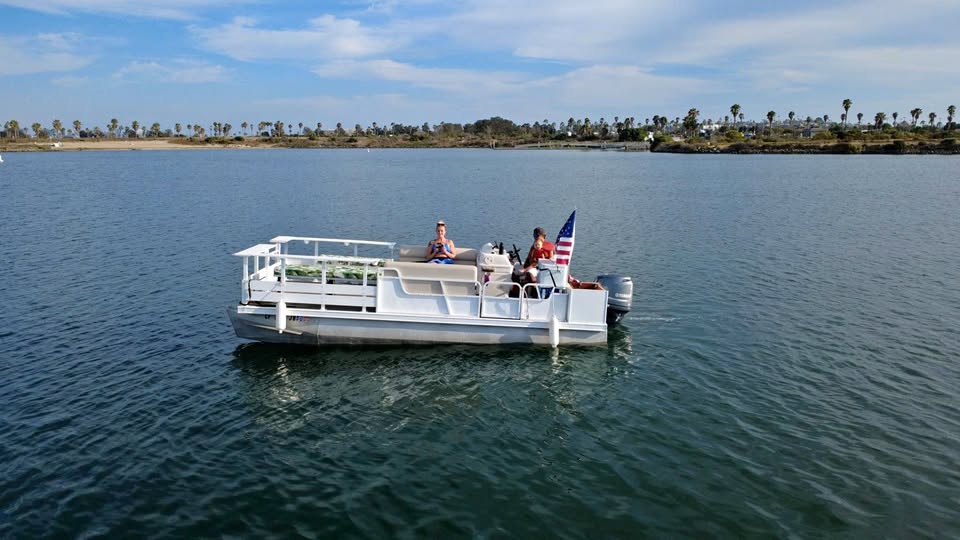 Custom Rebuilt Pontoon Boat – The True Living Room of the Sea for sale in San Diego, CA