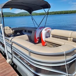 2020 20+ft+party+barge cl joe Dlx+sun+traker+60hp+Mercury+outboard for sale in Peabody, MA