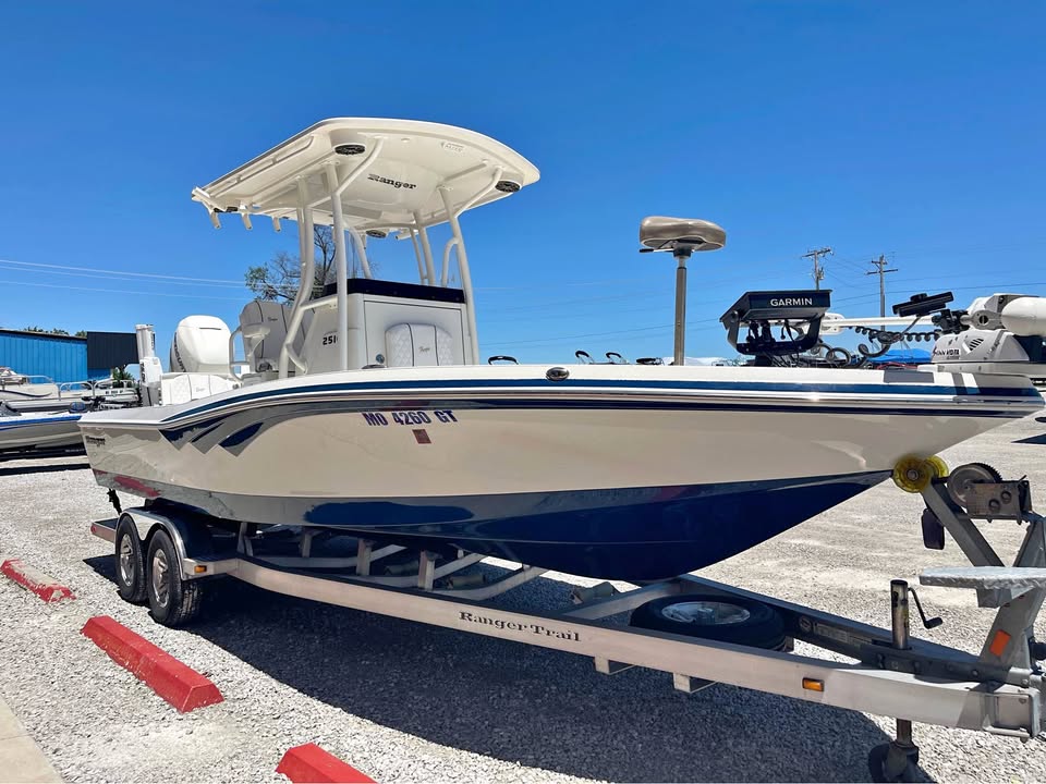 2022 Ranger Bay Boat 2510 Fiberglass bay boat for sale in Gainesville, FL