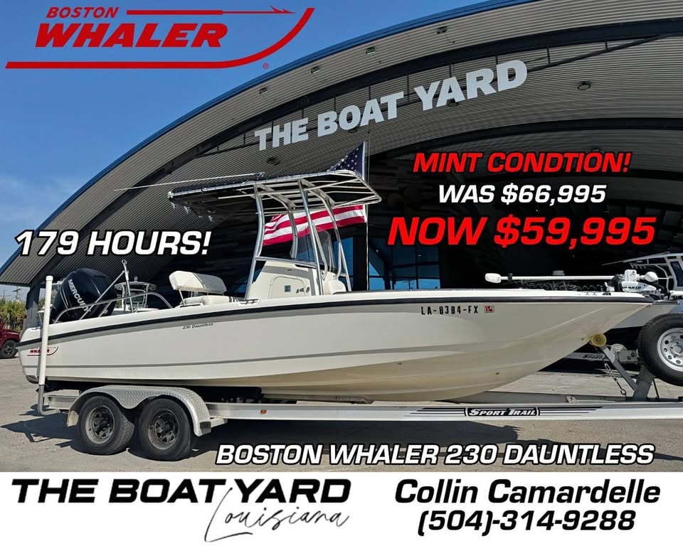 2011 Boston Whaler 230 Dauntless for sale in Marrero, LA