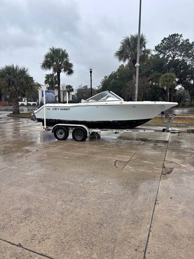 2014 Key West 203DFS with 150hp Yamaha, on Trailer for sale in charleston