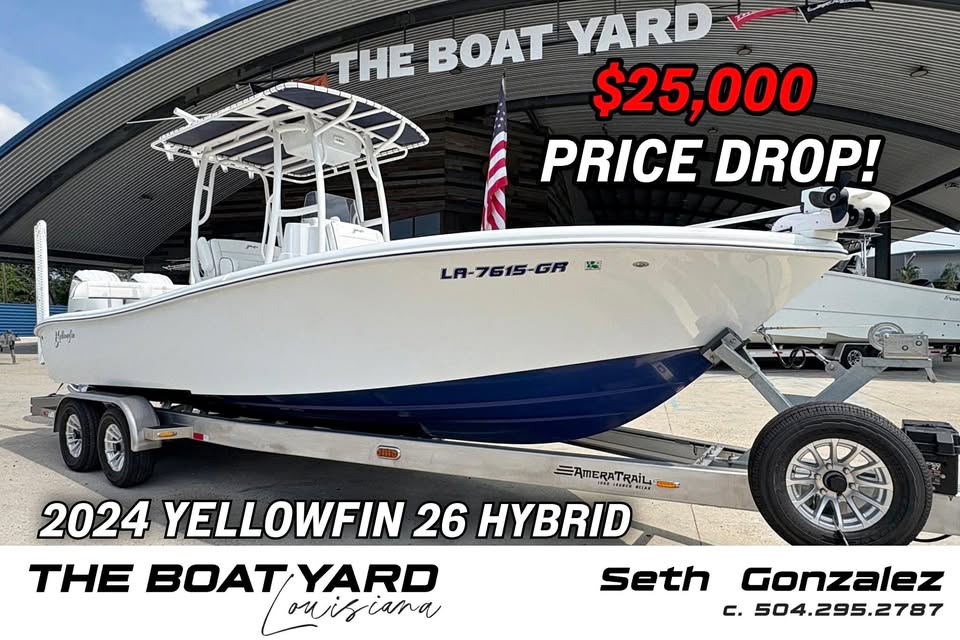 2024 Yellowfin 26 hybrid for sale in New Orleans, LA