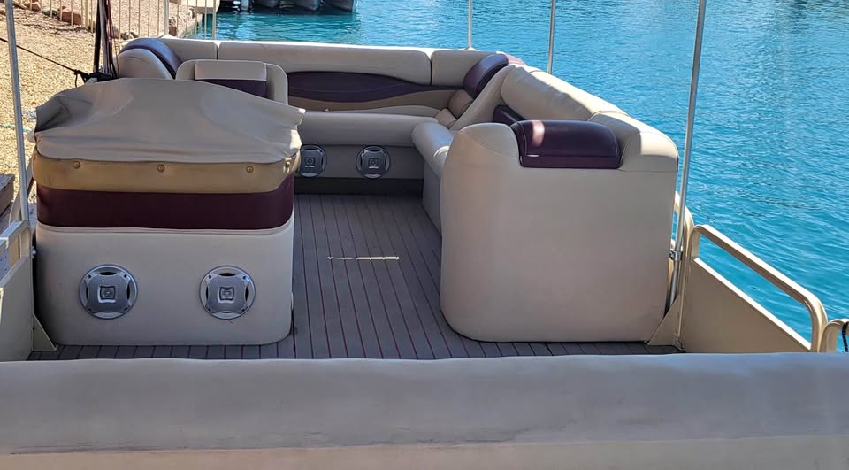 Suntracker Pontoon Boat – Fully Electric, One of a Kind! ⚡ for sale in Gilbert, AZ
