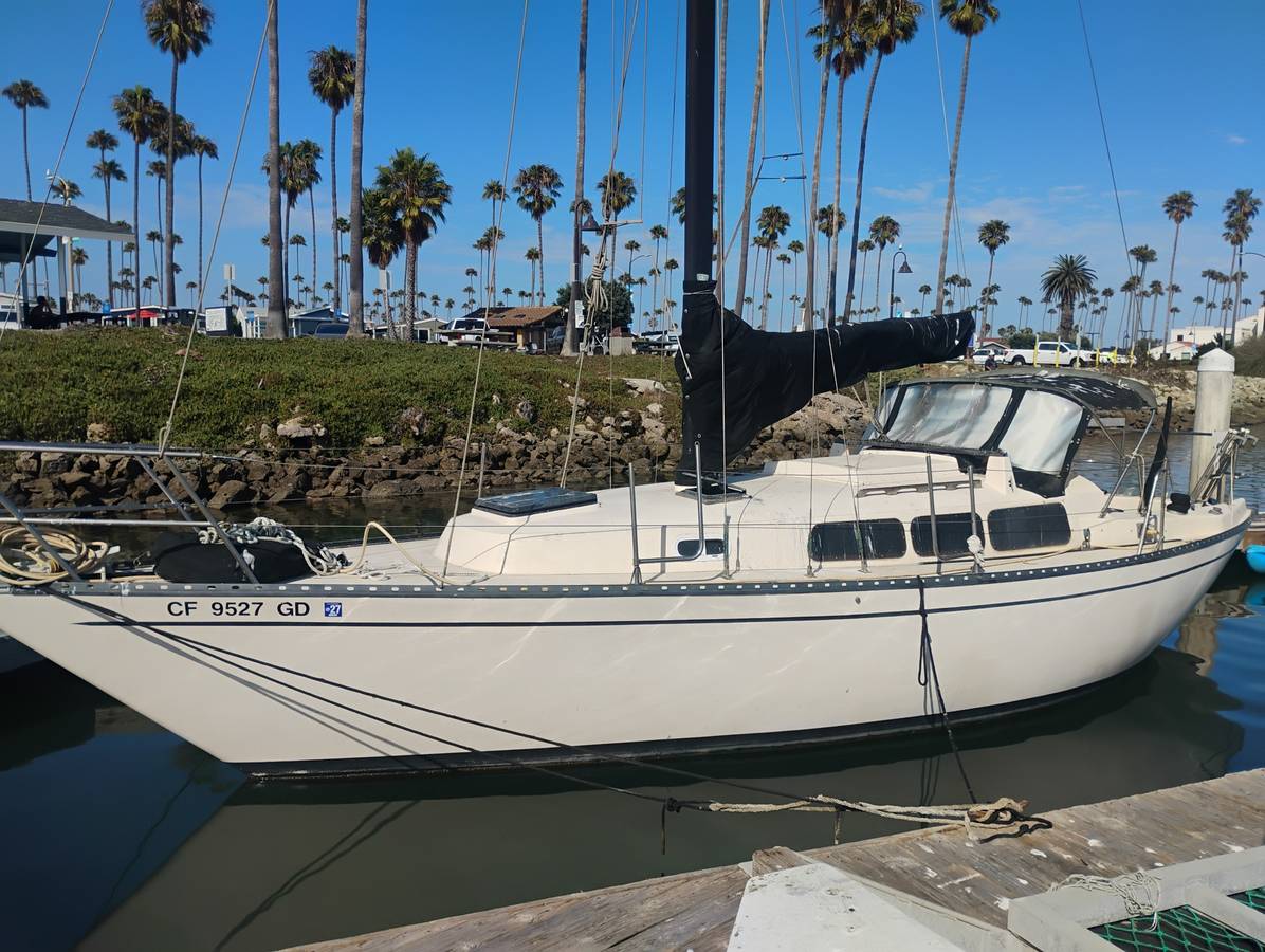 32' Sailboat With Running Diesel should fit in 30' slip for sale in Ventura