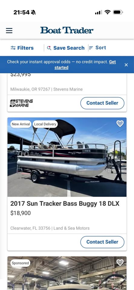 2017 Suntracker 18 DLX Pontoon for sale in Knoxville, TN